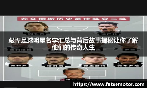 彪悍足球明星名字汇总与背后故事揭秘让你了解他们的传奇人生